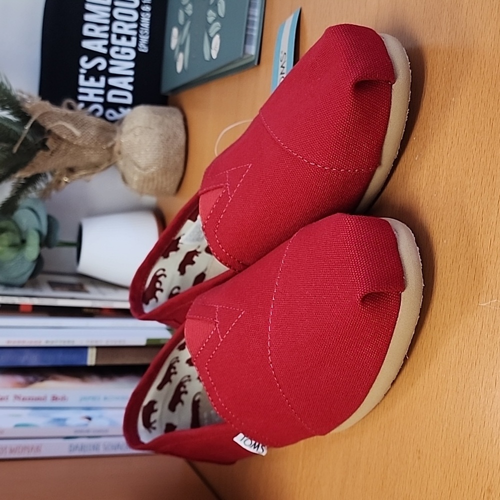 Random Sale - Toms Alpargata in Red
